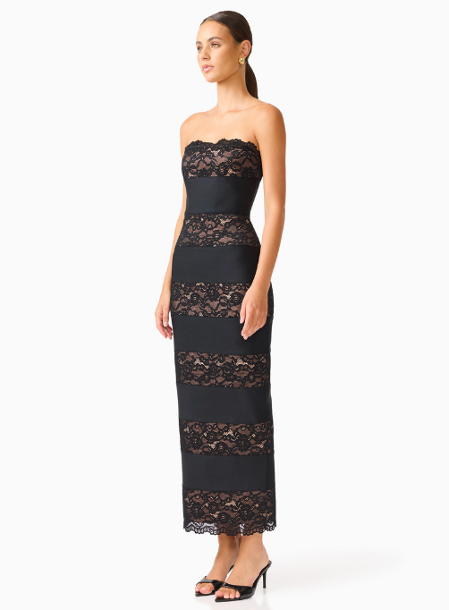 Emberly Strapless Gown