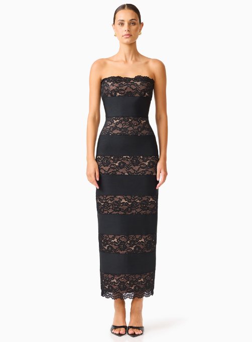 Emberly Strapless Gown