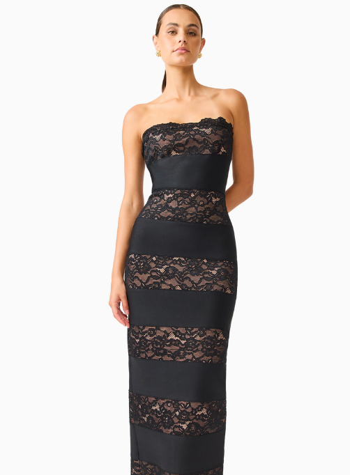 Emberly Strapless Gown