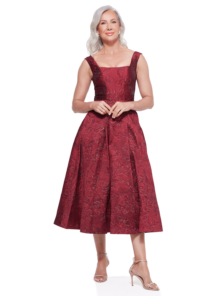 Burgundy dresses clearance for sale