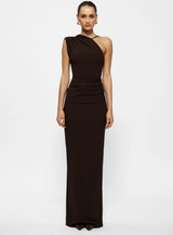 Coffee Greer Gown