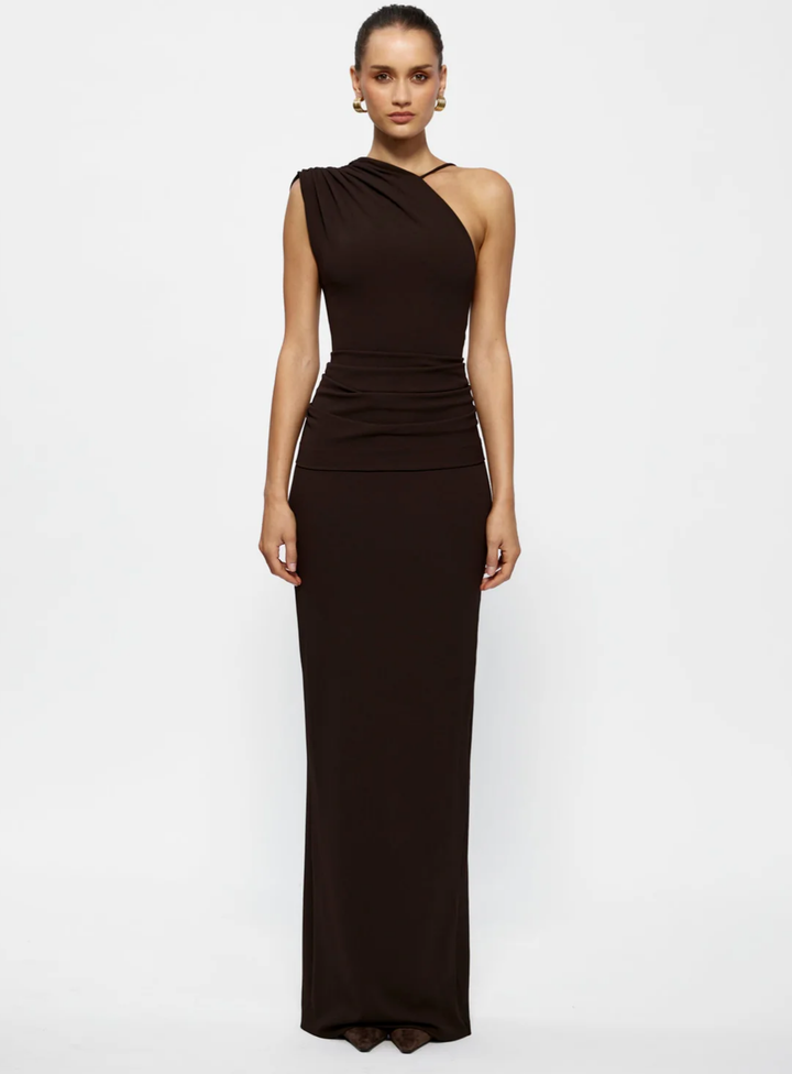 Coffee Greer Gown