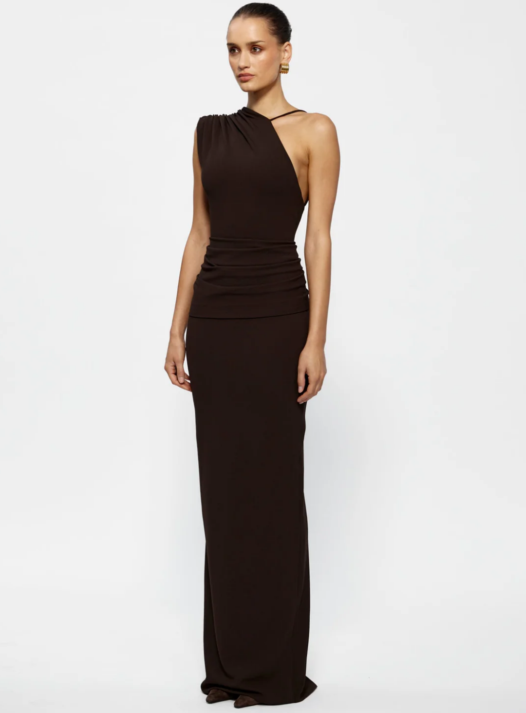 Coffee Greer Gown