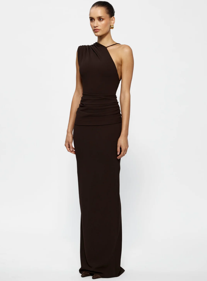 Coffee Greer Gown