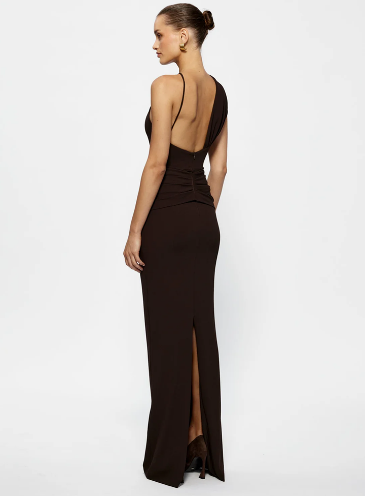 Coffee Greer Gown