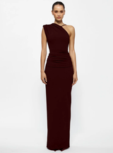 Wine Greer Gown