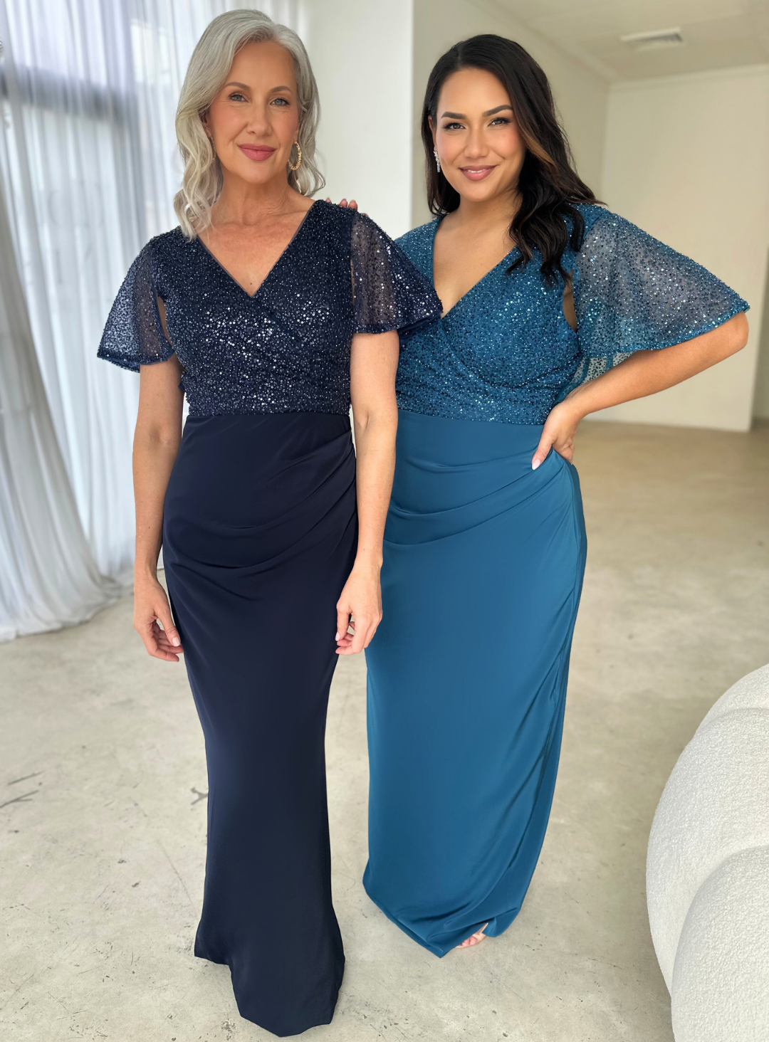 Joyce Beaded Pencil Dress - Made to Order