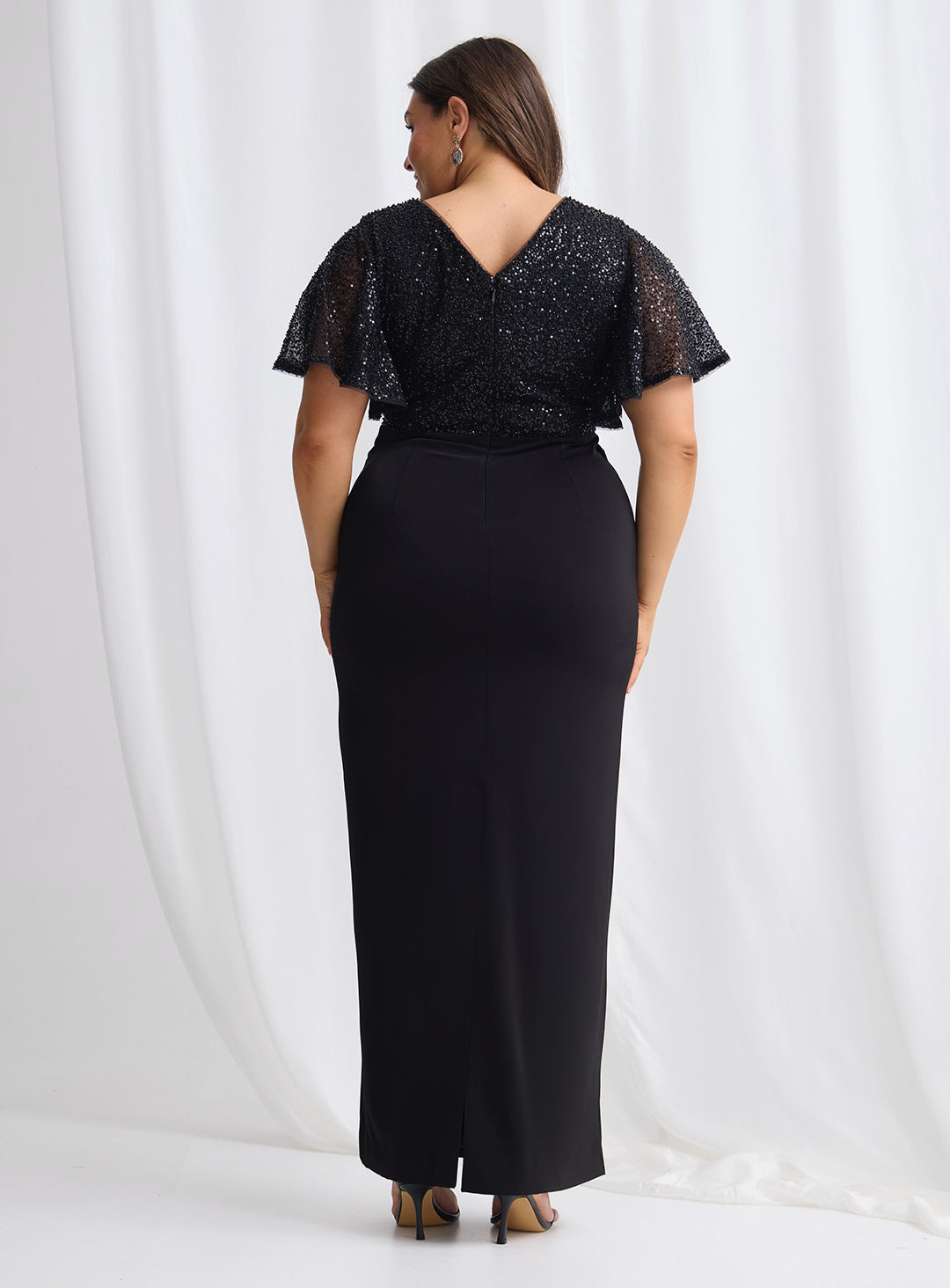 Joyce Beaded Pencil Dress