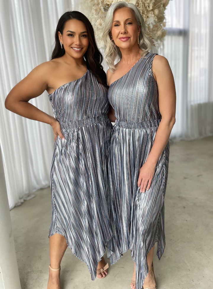 Kara One Shoulder Midi