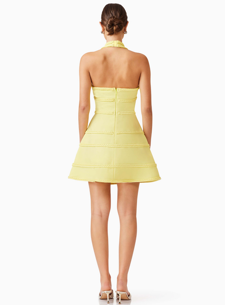 Katlyn Halter Mini Dress