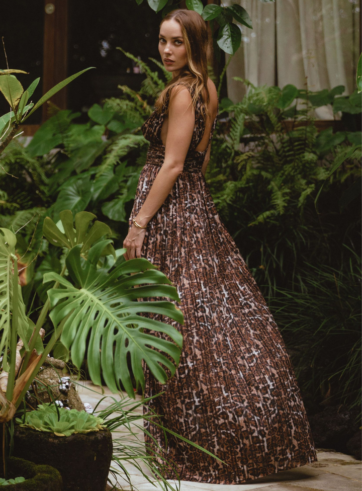 Kiara Leopard Dress