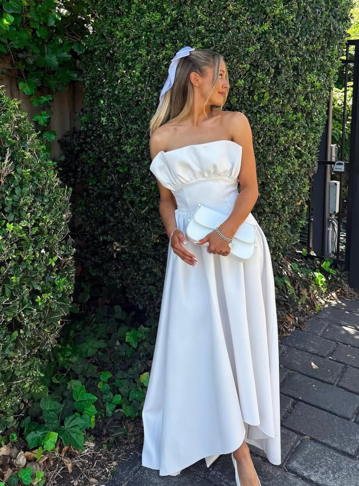 White Laurel Maxi Dress