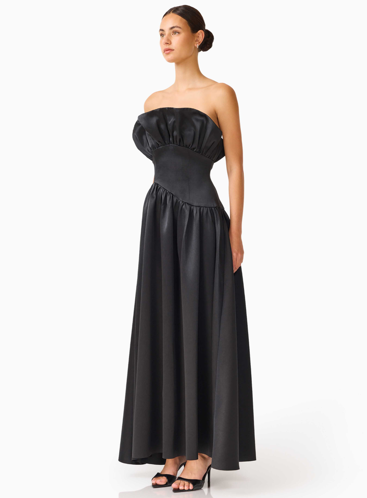 Black Laurel Maxi Dress