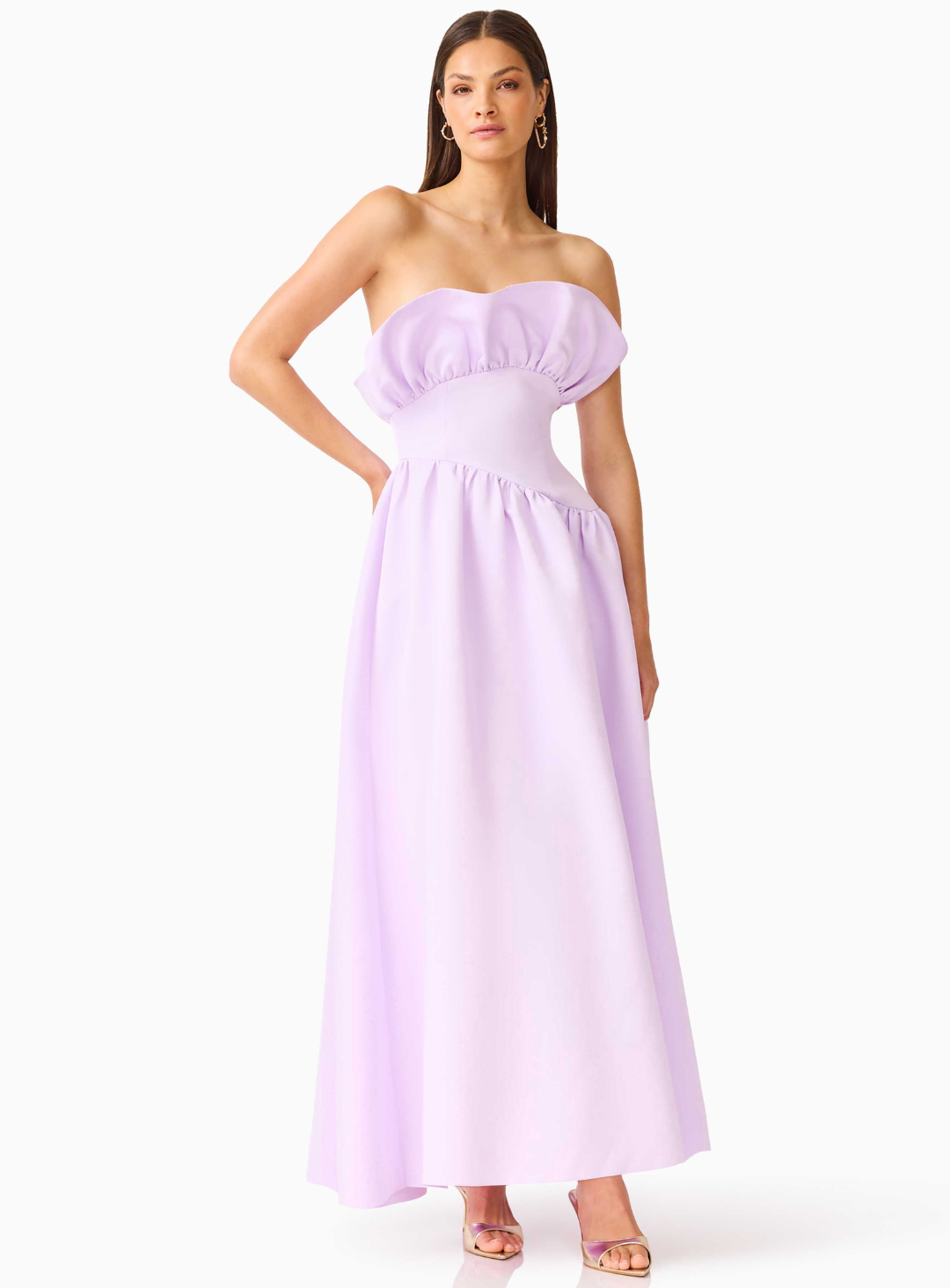 Lilac Laurel Maxi Dress