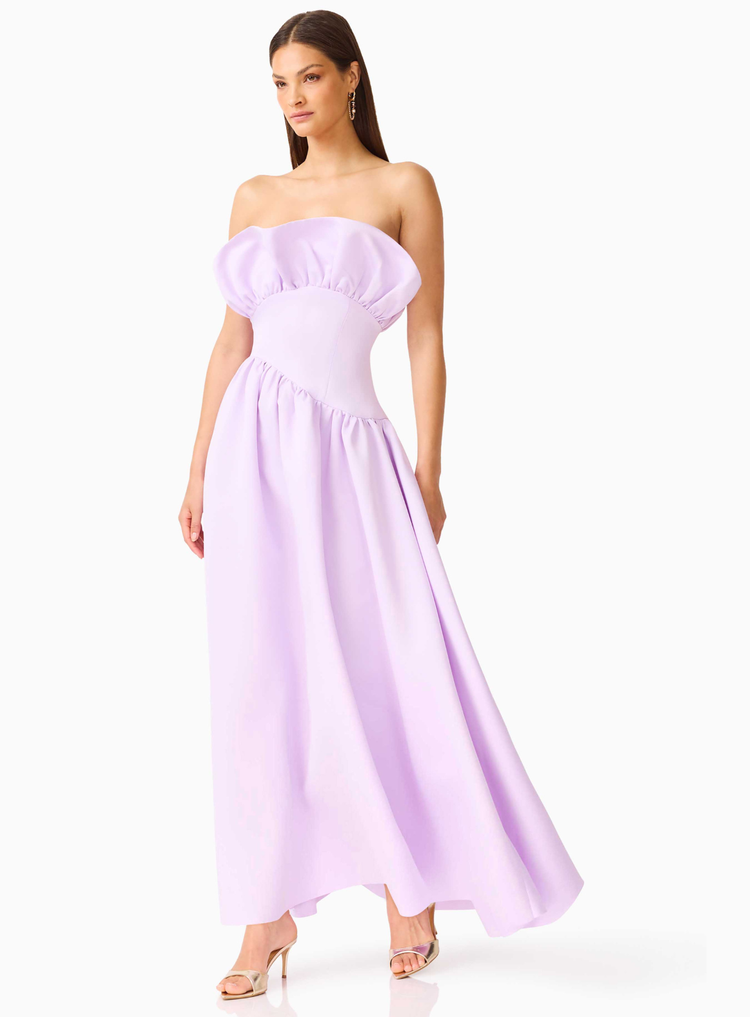 Lilac Laurel Maxi Dress