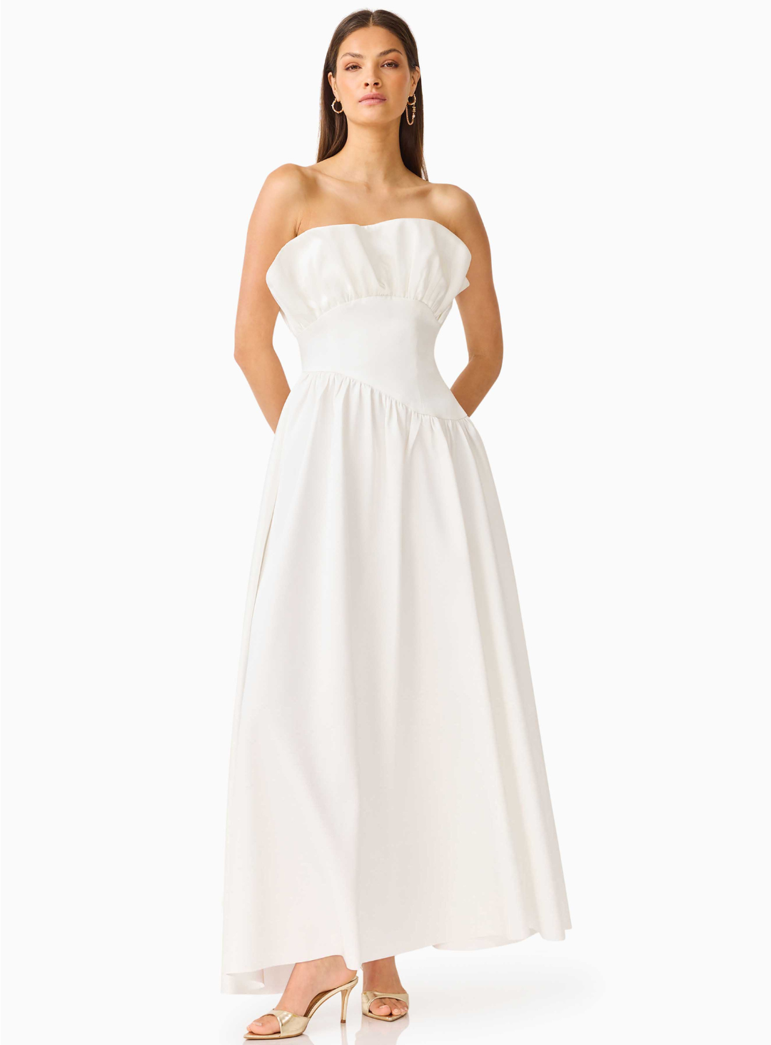 White Laurel Maxi Dress