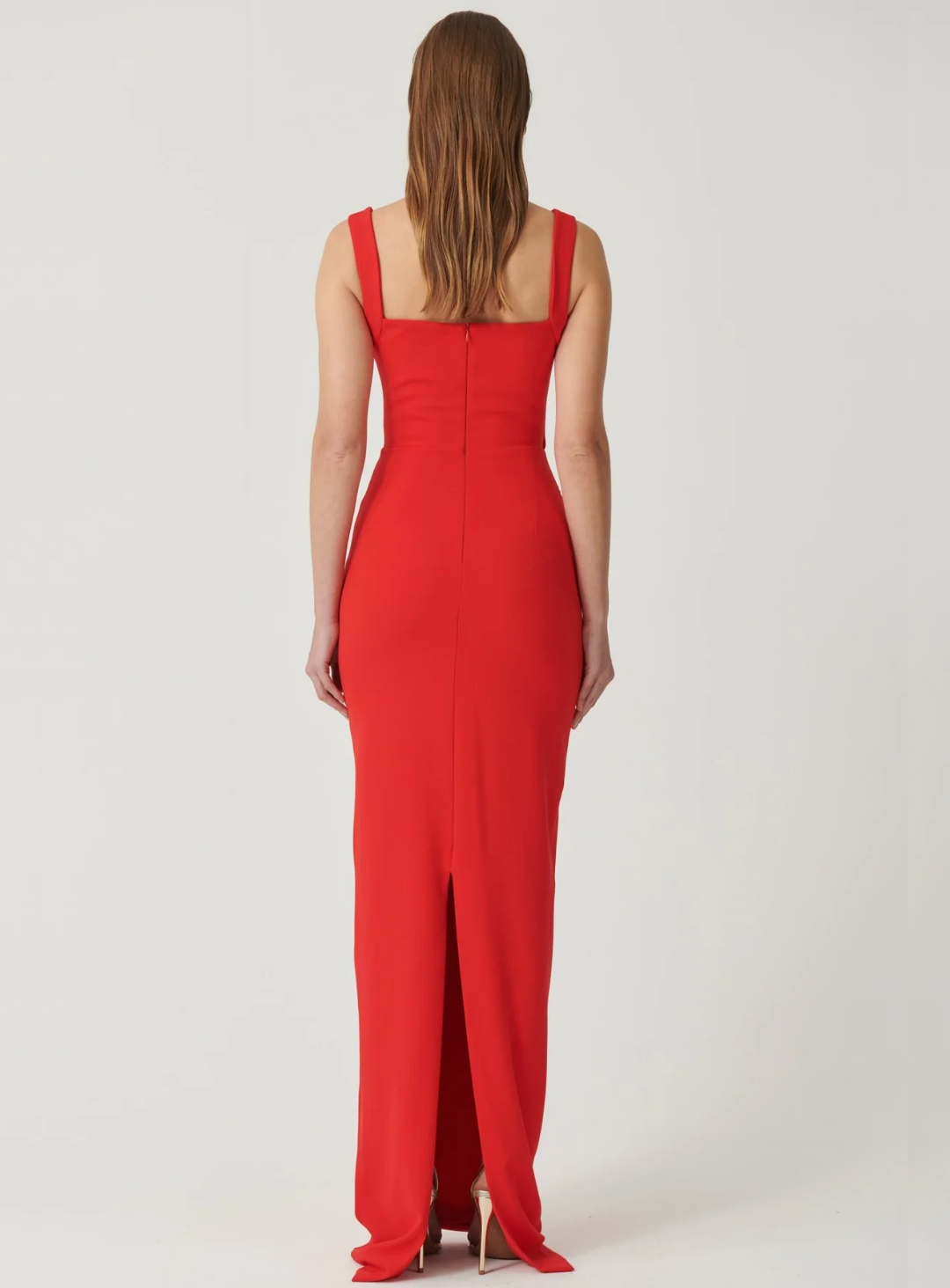 Cherry Red Marbella Gown