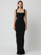 Black Marbella Gown