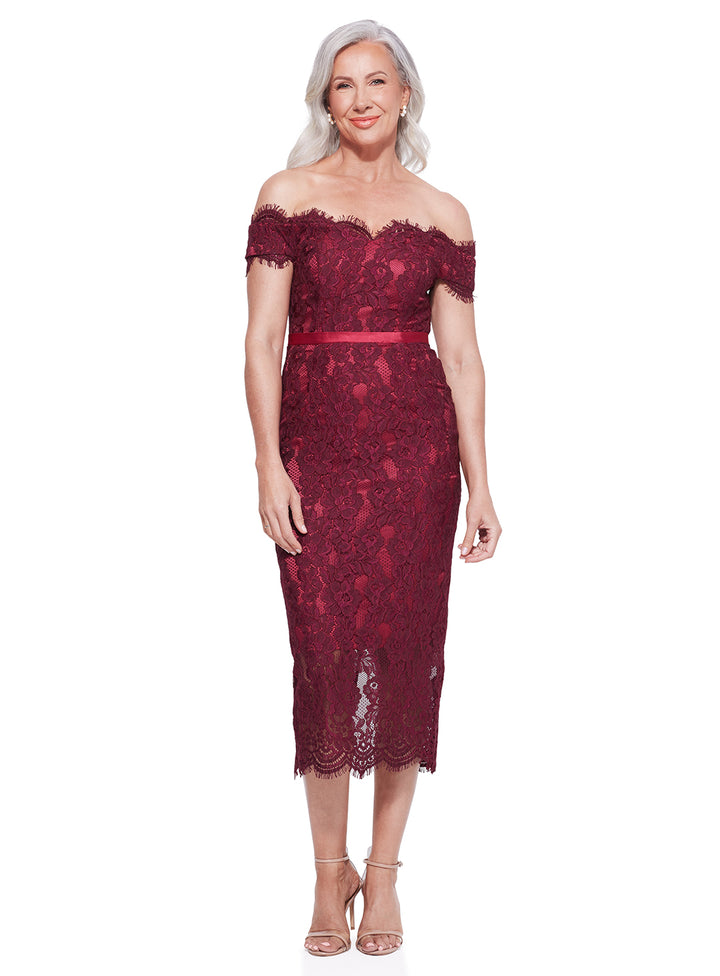 Marigold Lace Midi