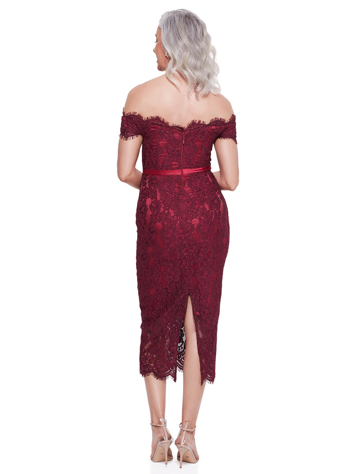 Marigold Lace Midi