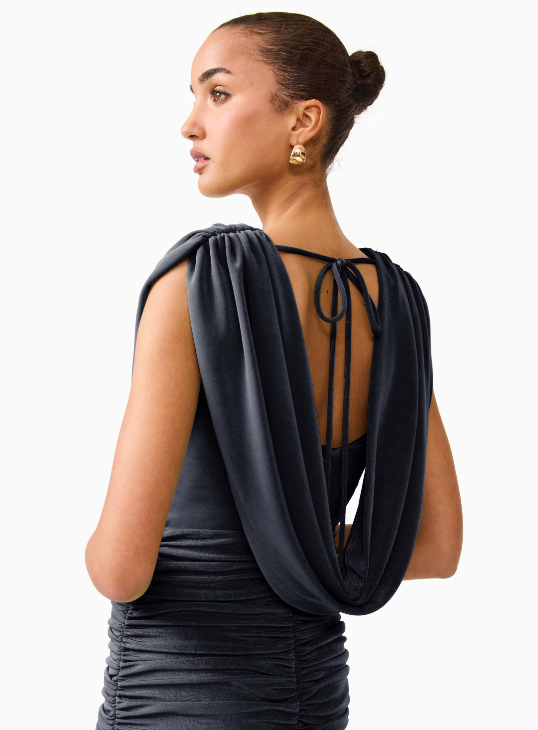 Marisol Cowl Neck Gown