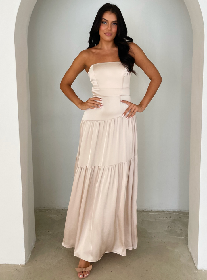 Champagne Mason Maxi Dress