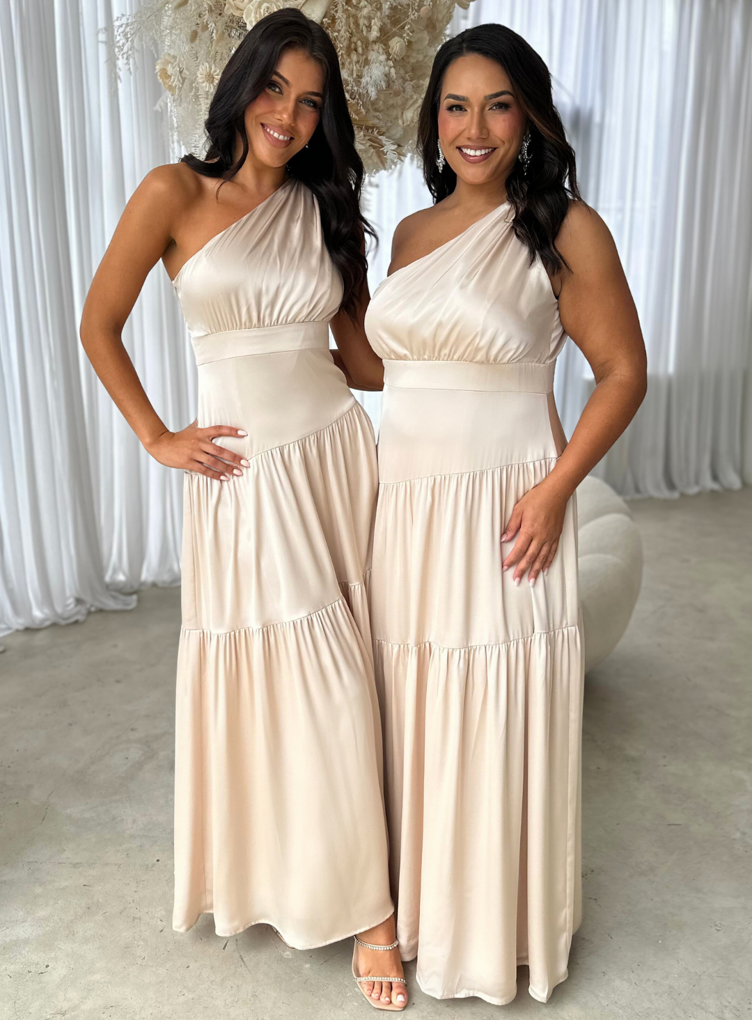 Champagne Melody Maxi Dress