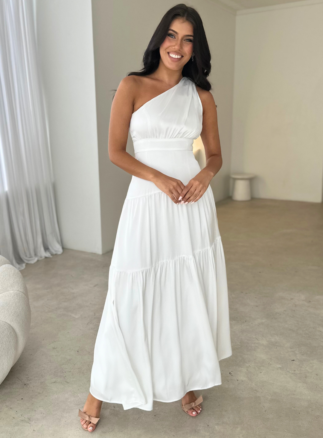 Ivory Melody Maxi Dress