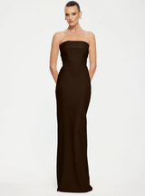 Coffee Monroe Gown