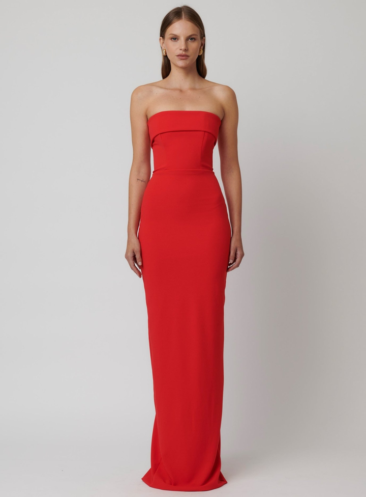Cherry Red Monroe Gown