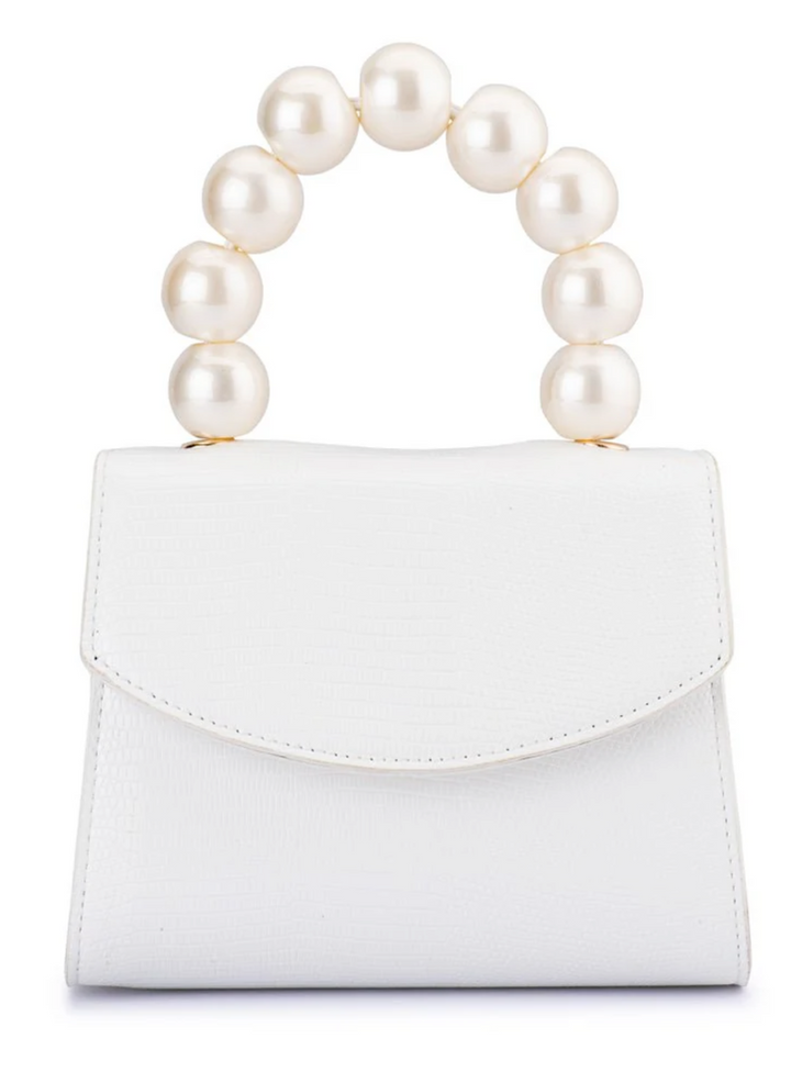 Peta Pearl Handle Bag