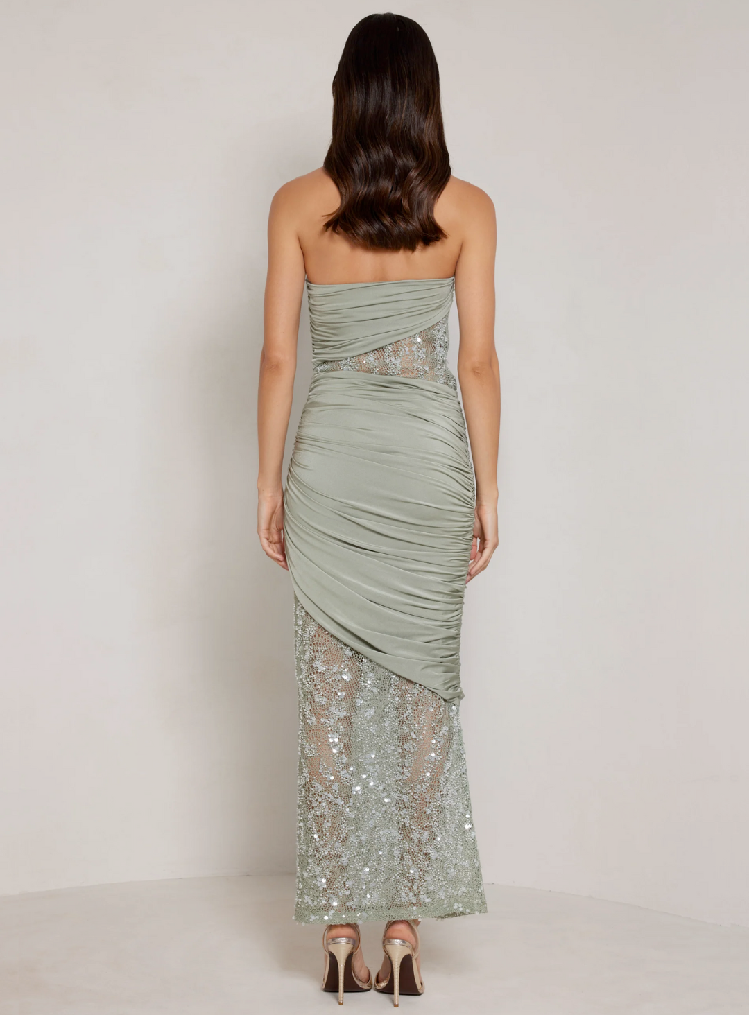 Sage Journee Dress