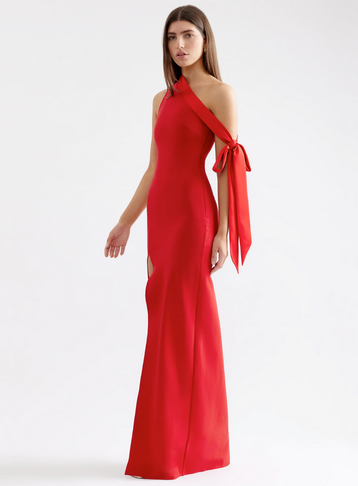 Deep Red Sidney Dress