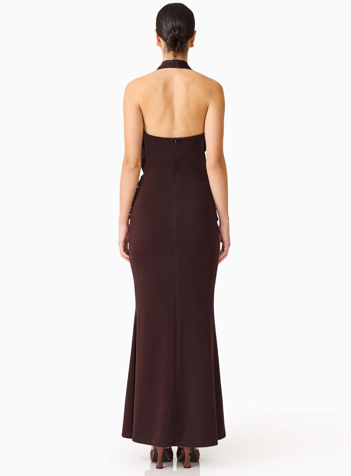 Simone Cowl Neck Gown