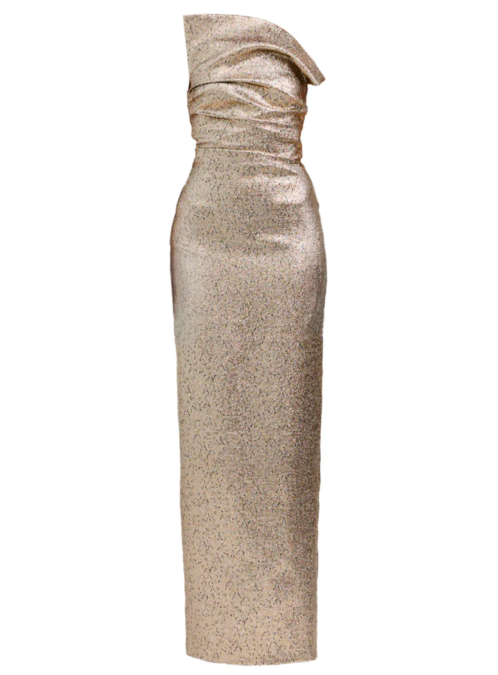 Metallic Champagne Tacoma Dress