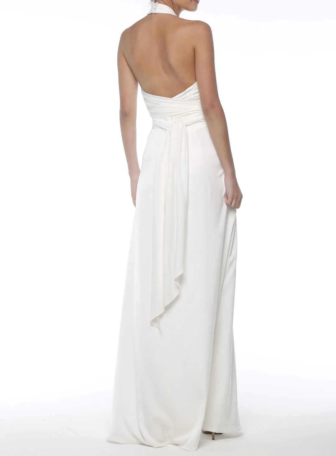 Sample - Thurman Wrap Midi - Ivory/Nude - 8