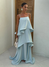 Pale Blue Tilly Maxi Dress