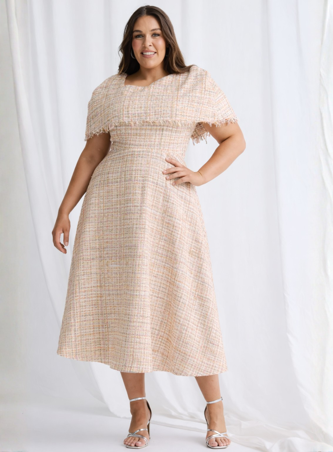 Gabrielle Flared Midi