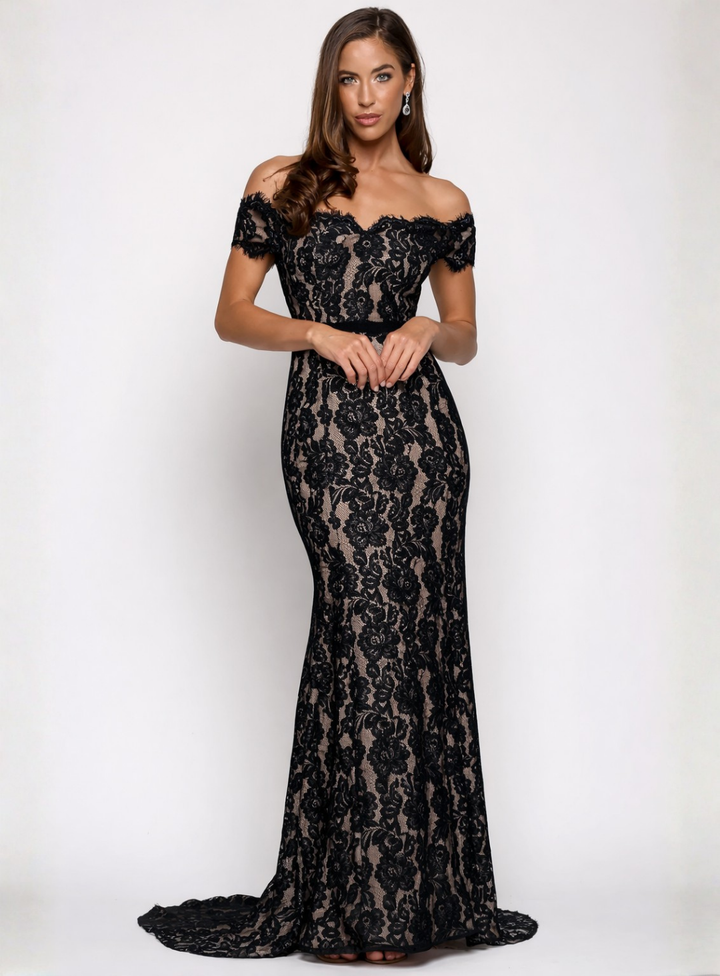 Marigold Lace Gown