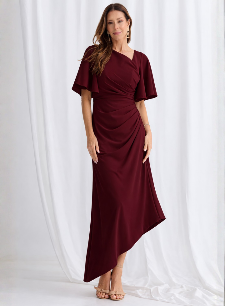 Martha Asymmetric Hem Dress