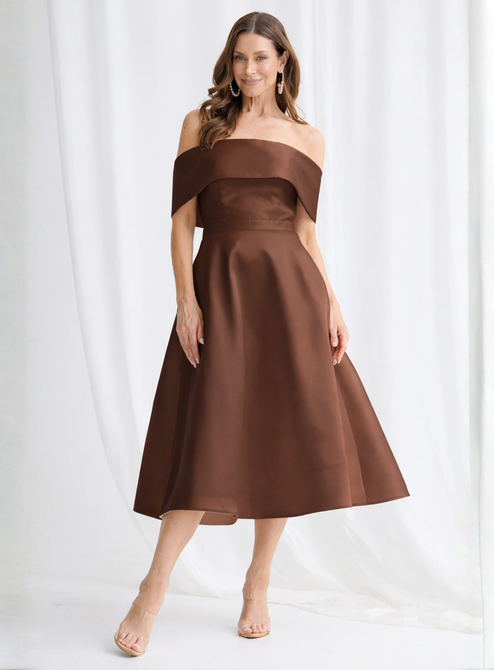 Viv Flared Midi - Made to Order