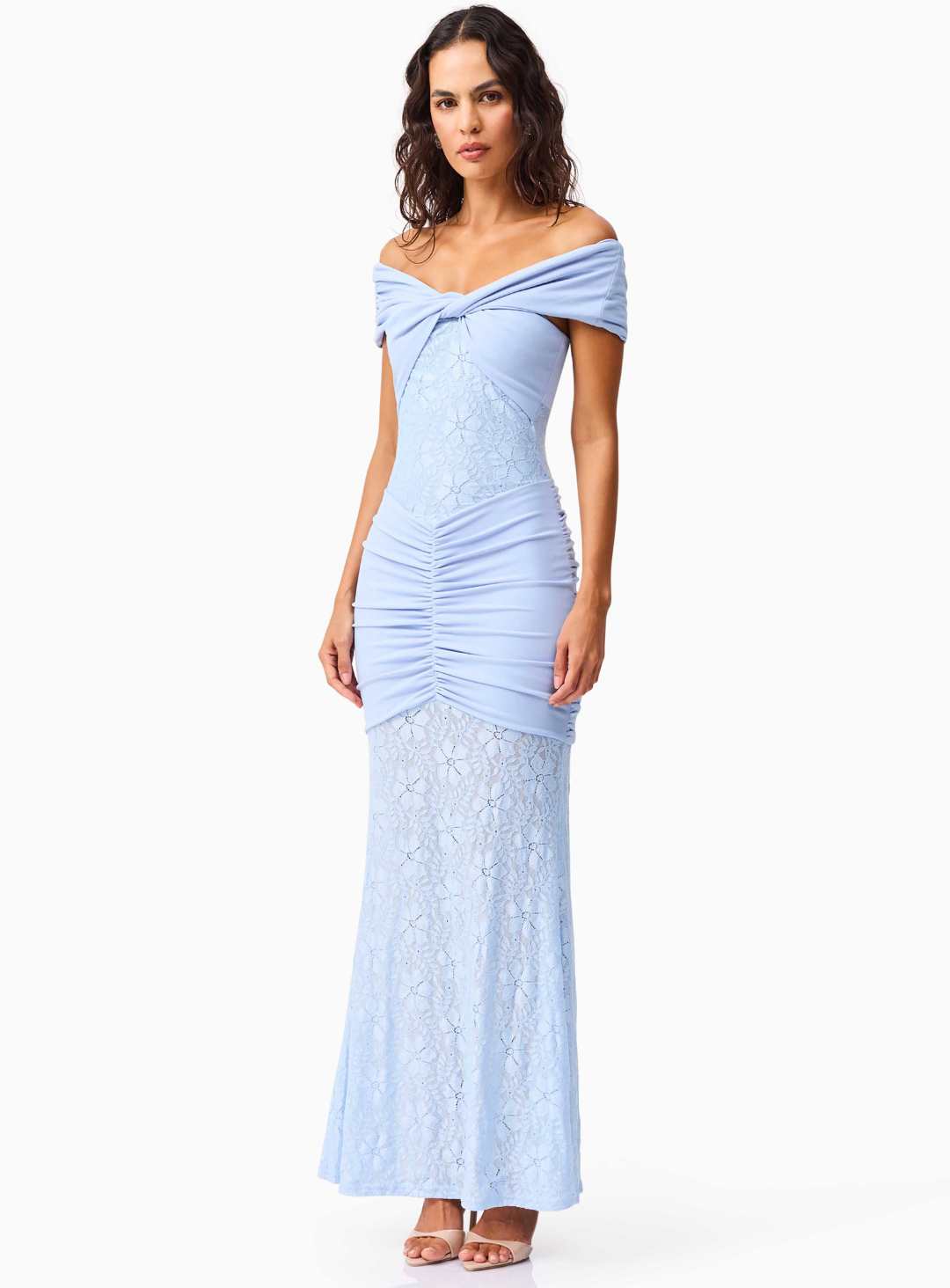 Baby Blue Valencia Gown