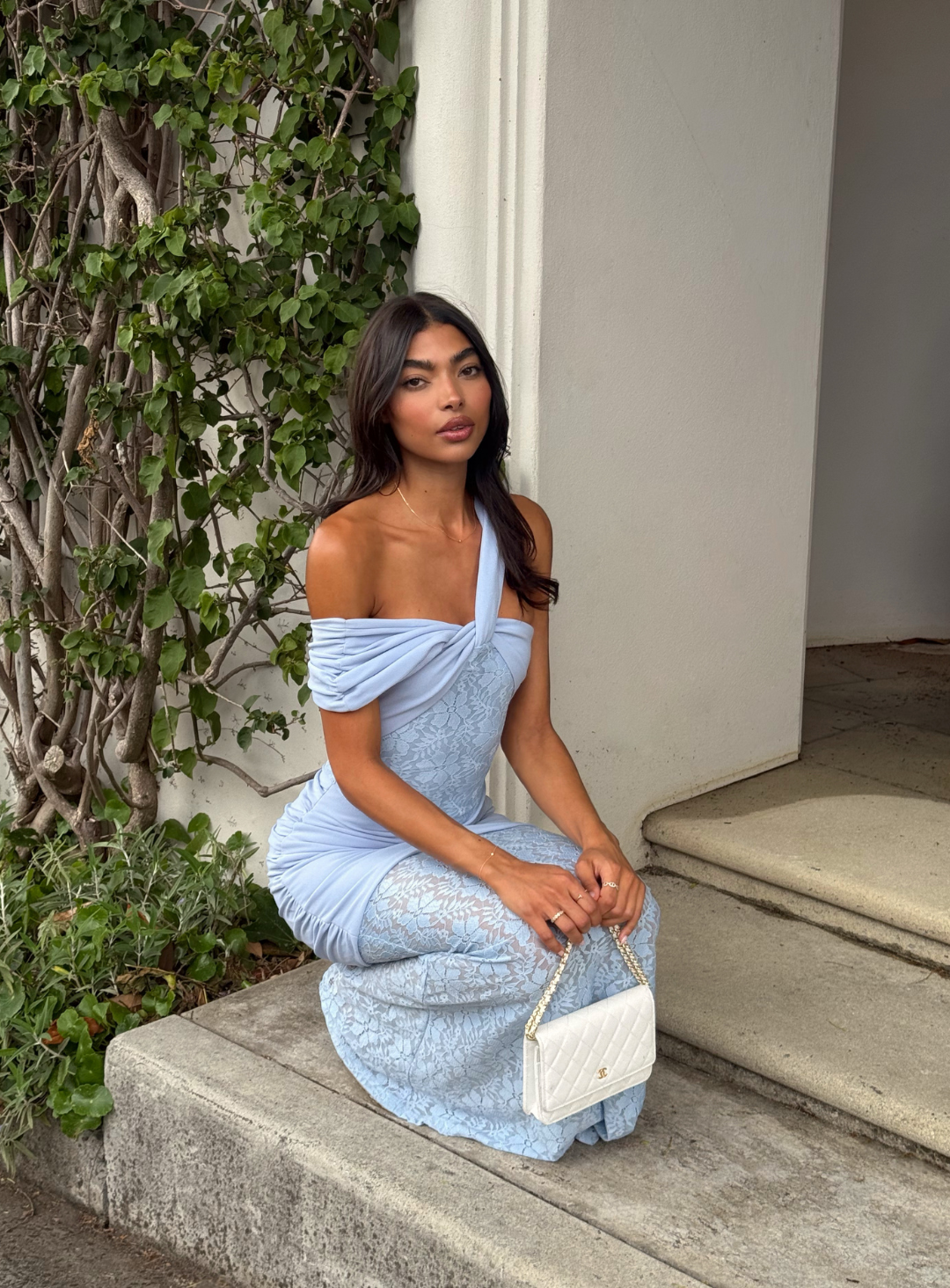 Baby Blue Valencia Gown
