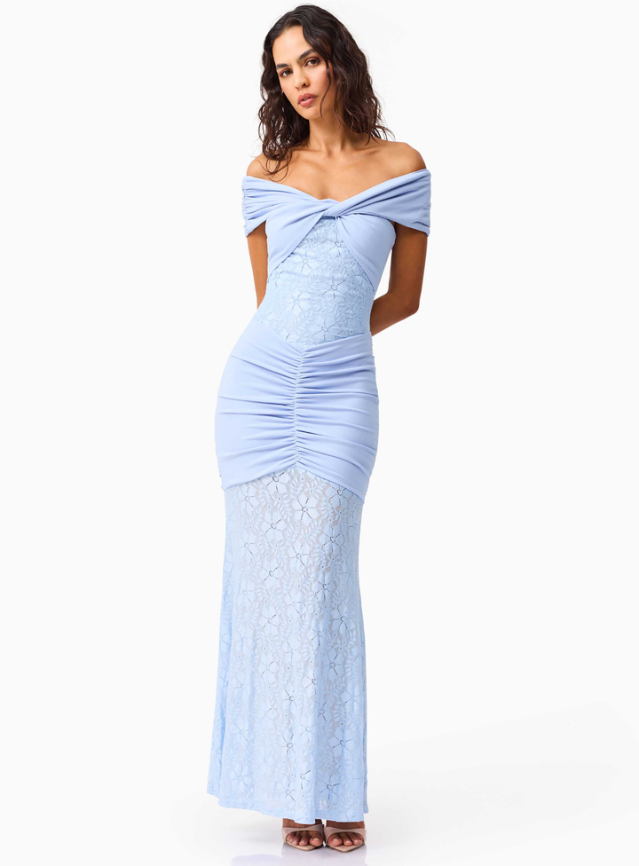 Baby Blue Valencia Gown
