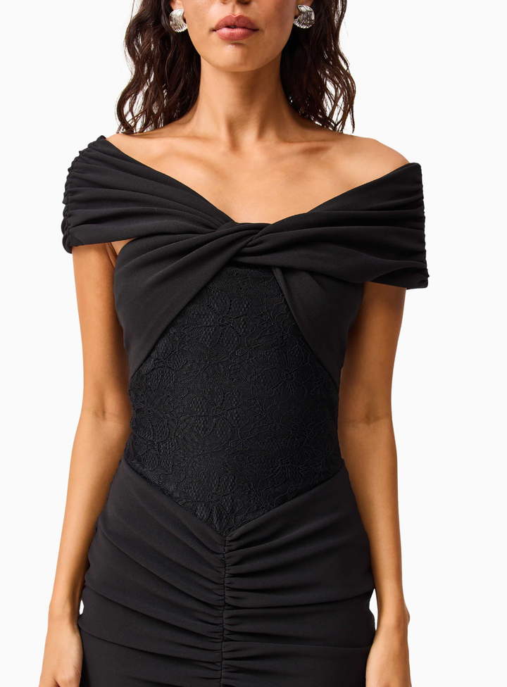 Black Valencia Gown