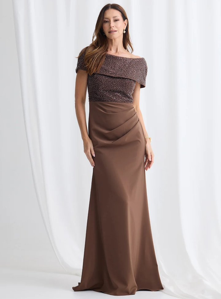 Veronica Off Shoulder Gown