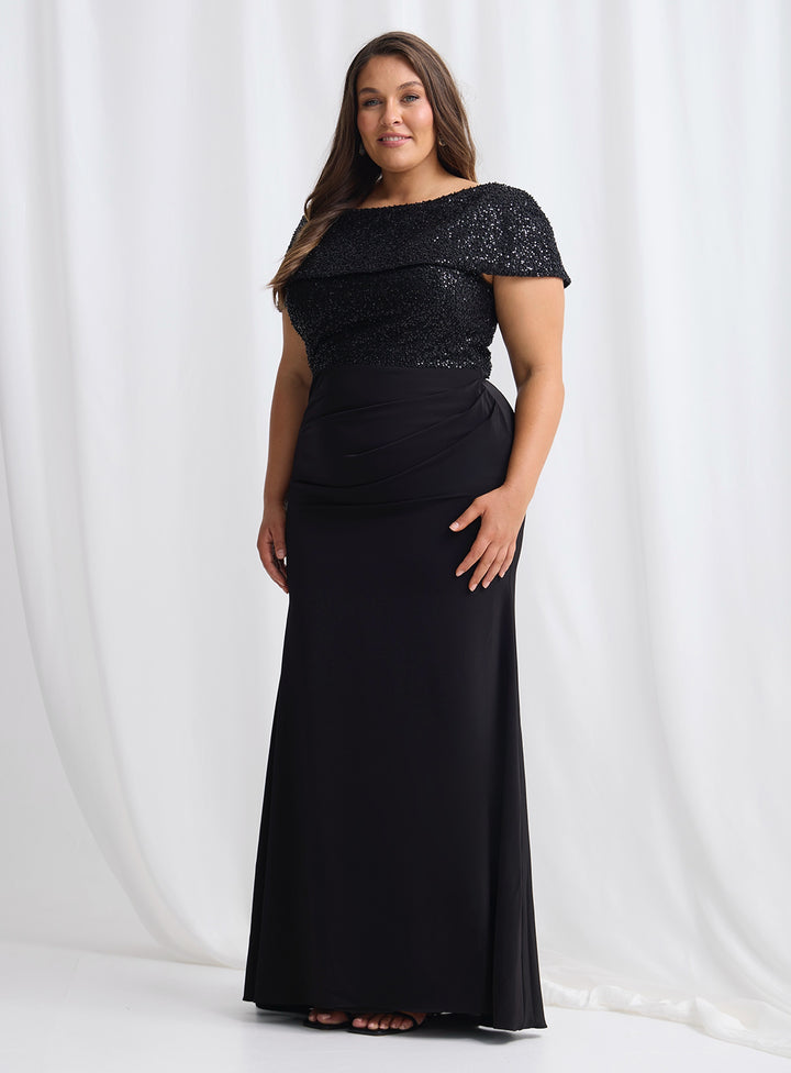 Veronica Off Shoulder Gown