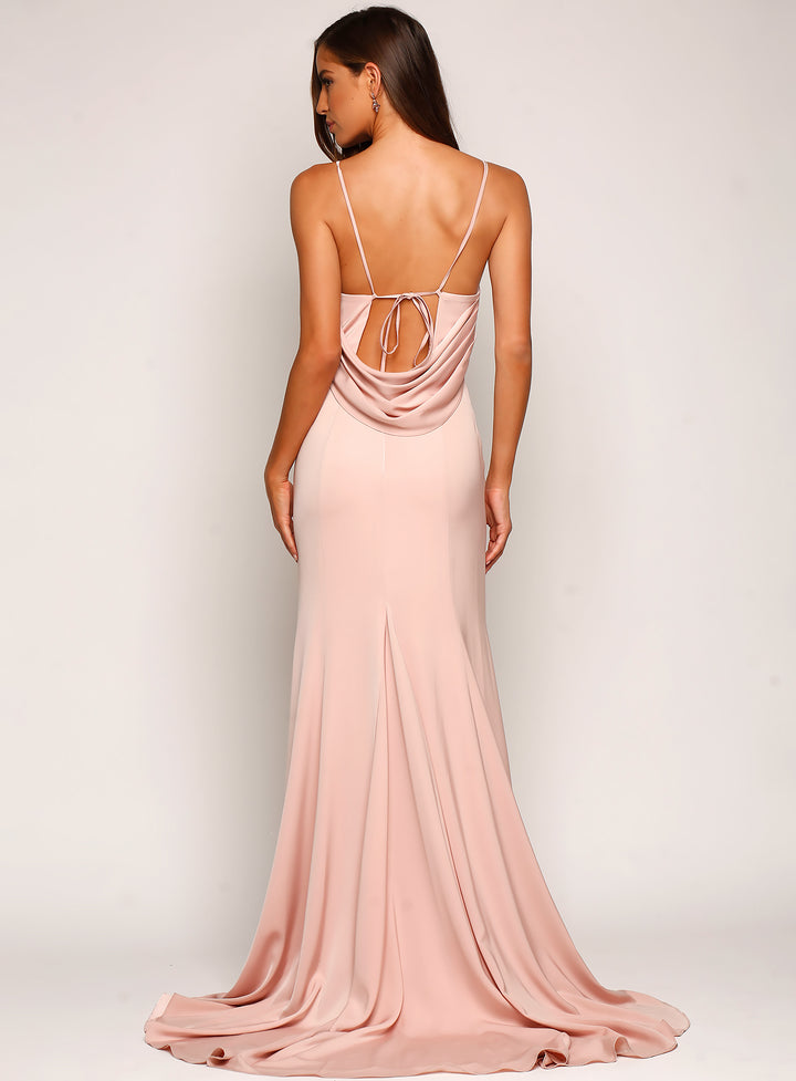 Sabina Cowl Back Gown