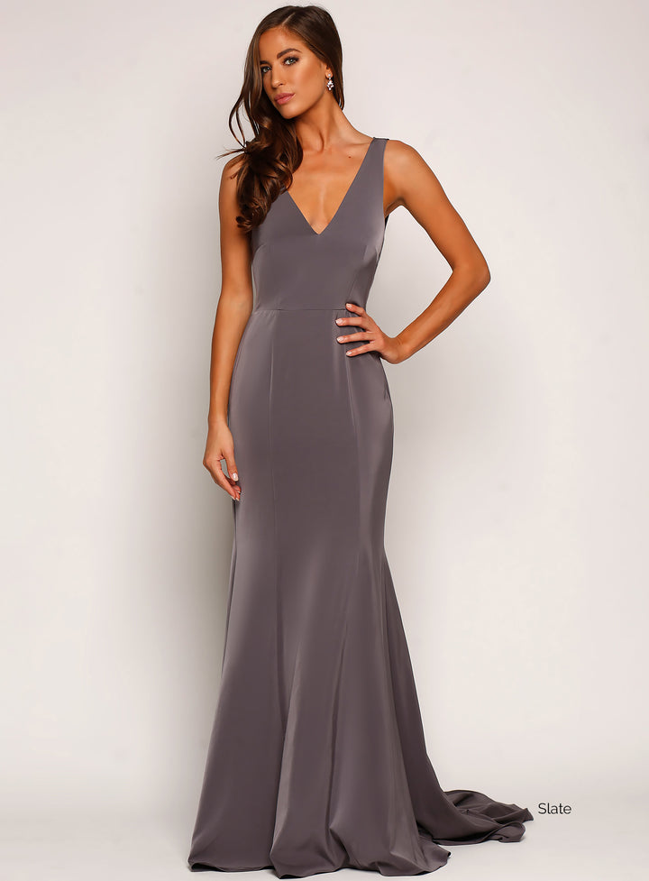 Galina Cowl Back Gown