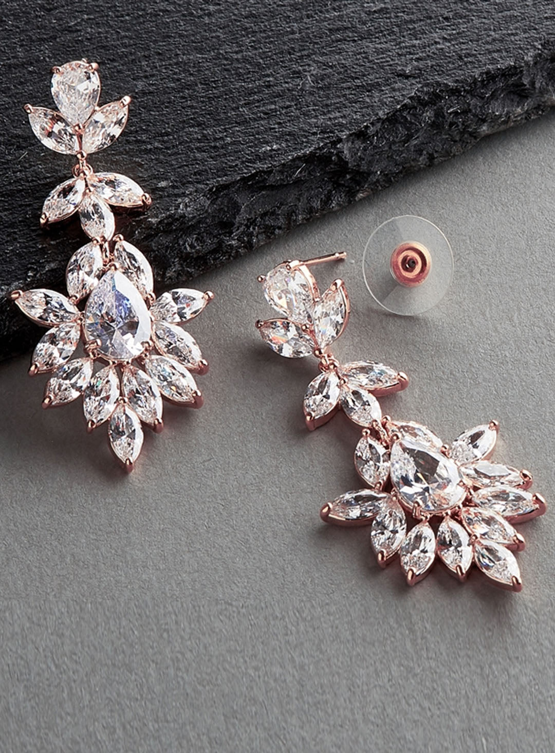 Rose Gold Leila Earrings
